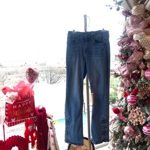 Baccini Flare Button Leg Jeans